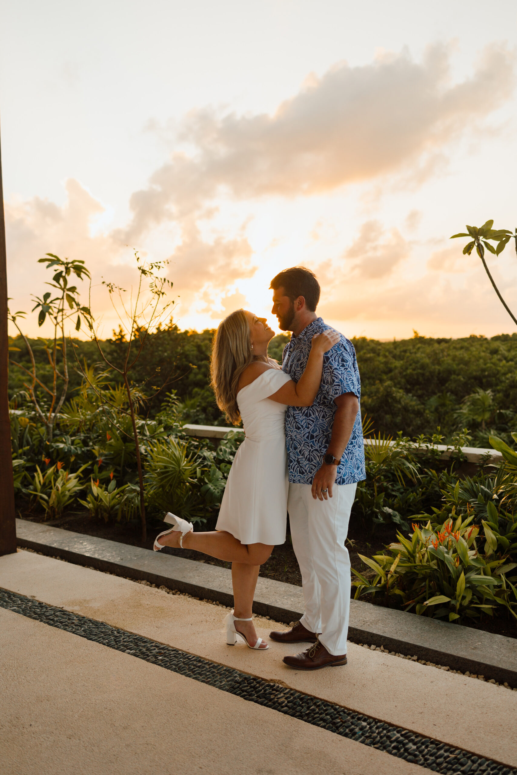 Shawna & Mike enjoying the sunset