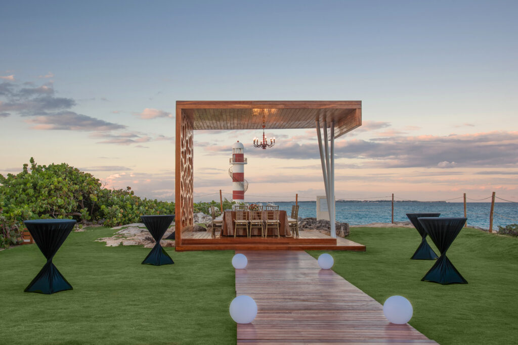 Lighthouse Gazebo at Hyatt Ziva Cancun